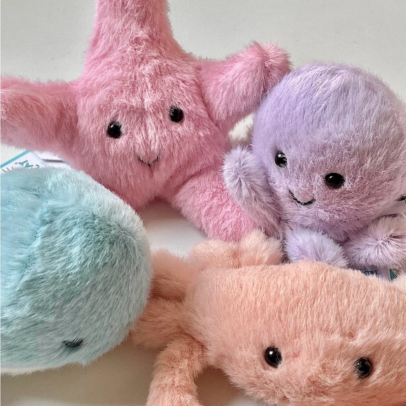 Jellycat Fluffy Starfish Brand New with Tags (BNWT) - Picture 5 of 5